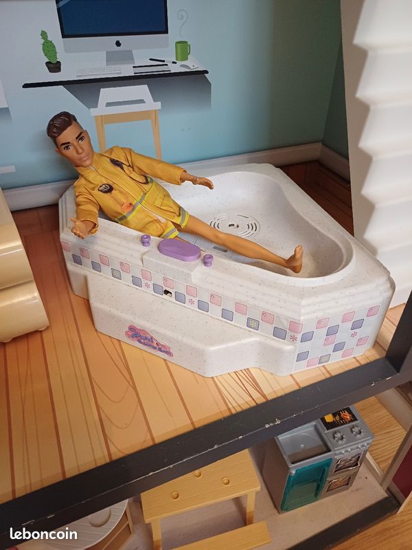 Baignoire spa barbie Jeux Jouets