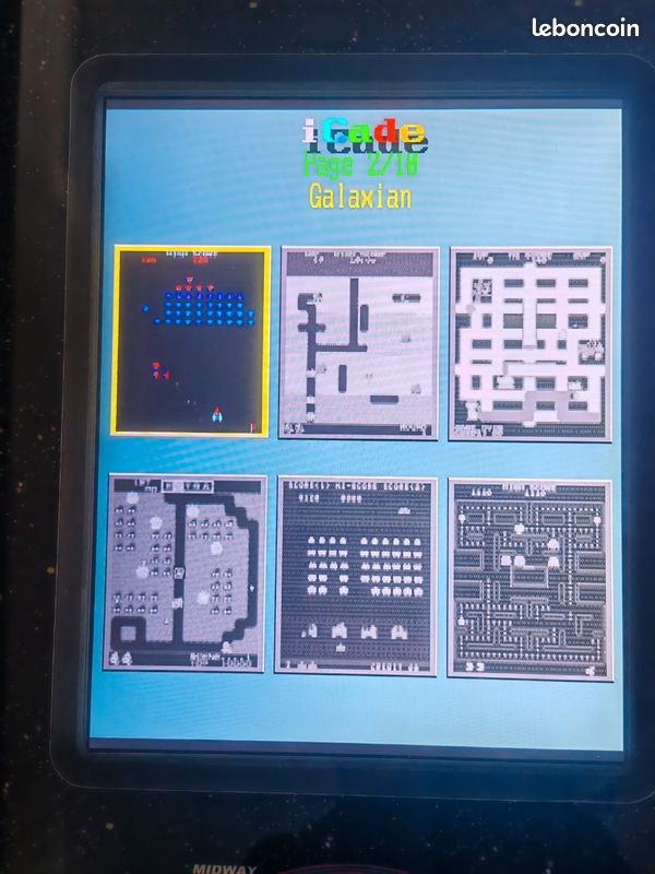 Table jeux d'arcade retro gaming (image 10)