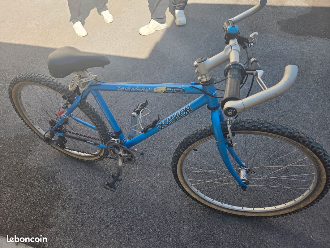 Velo bleu rockrider (image 3)