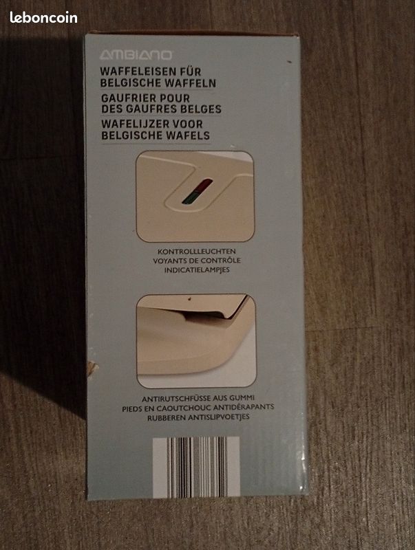 Gaufrier pour des gaufres belges (image 4)