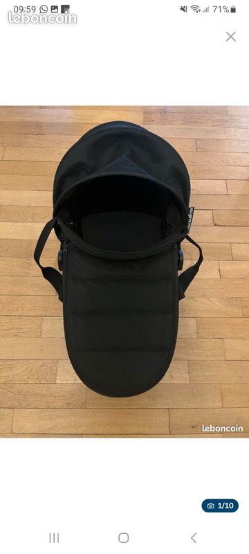 Nacelle Babyzen noire pour yoyo (image 2)
