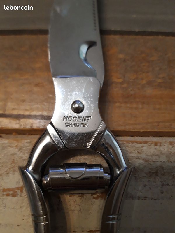 Ciseaux à volaille en inox Marque NOGENT vintage avec sa boîte do