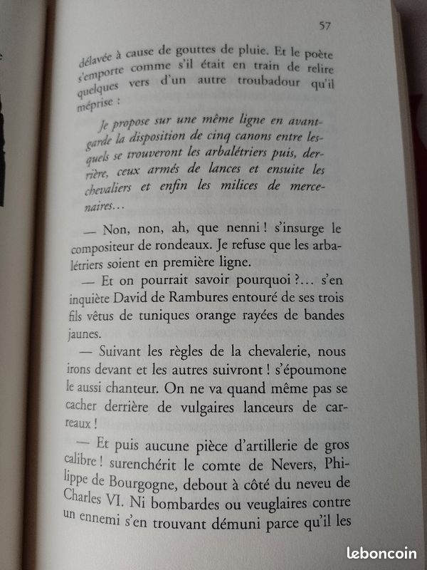 Jean Teulé Azincourt par temps de pluie (image 6)