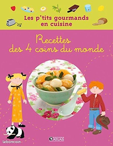 Livre Recettes des 4 coins du monde (image 1)