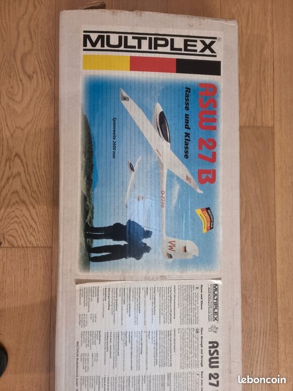 Planeur rc multiplex ASW 27b - Modélisme