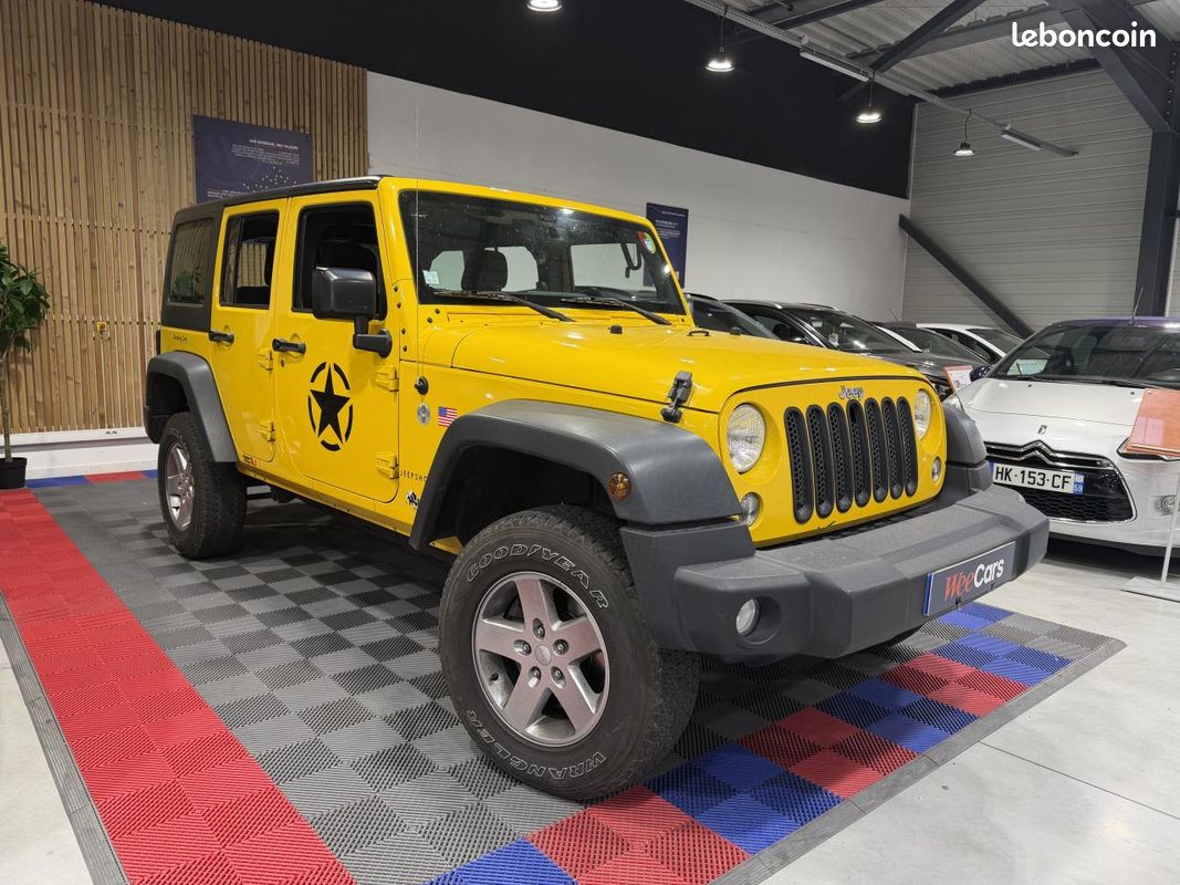 JEEP WRANGLER 2.8 CRD 200Cv 2015 Unlimited Sport PHASE 2 (image 11)