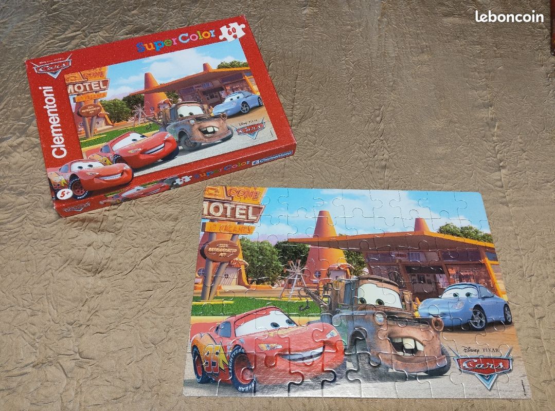 Puzzle Cars 60 pièces (image 1)