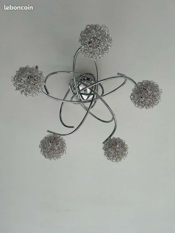 Lustres 5 boules led (image 6)