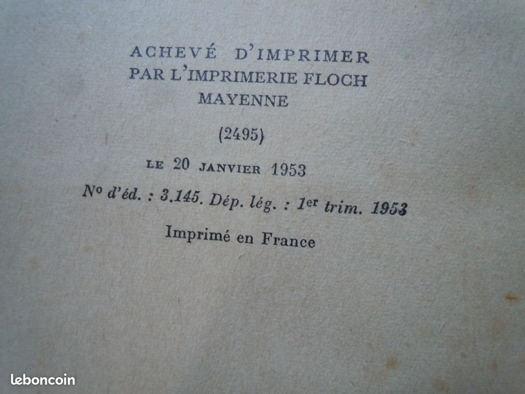 Jean Genet oeuvres complètes tome 3 édition de 1953 (image 5)