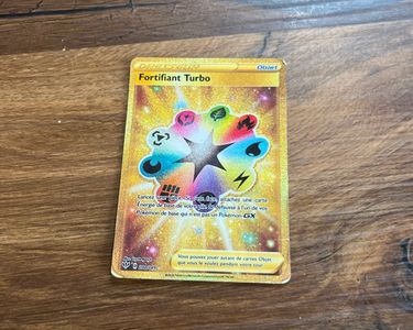 Carte Pokmon fortifiant turbo gold - Collection