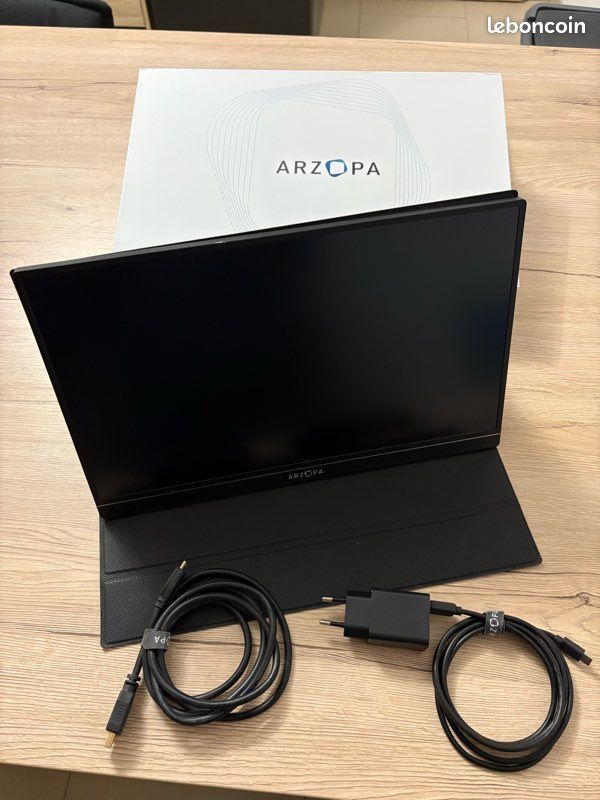 ARZOPA 144HZ ecran Portable, G1 Game15.6 Pouces Portable Moniteur