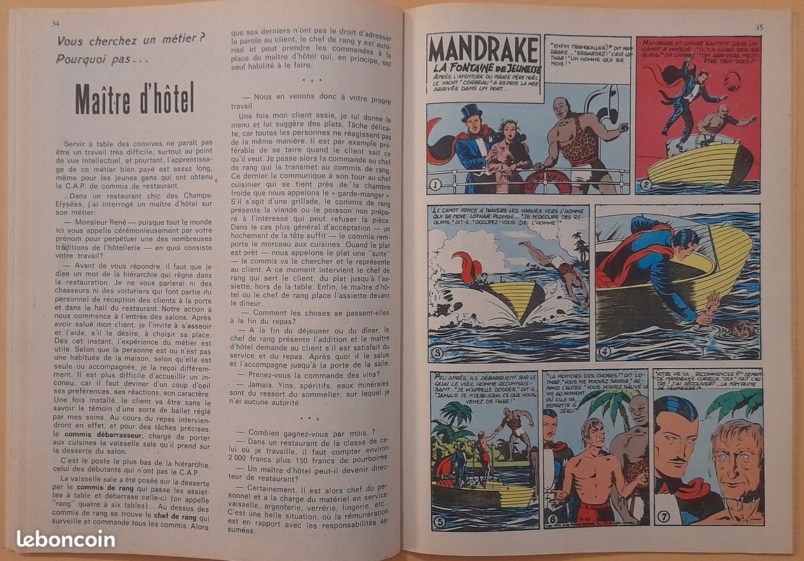 Mandrake N° 418.- 1974 (image 7)