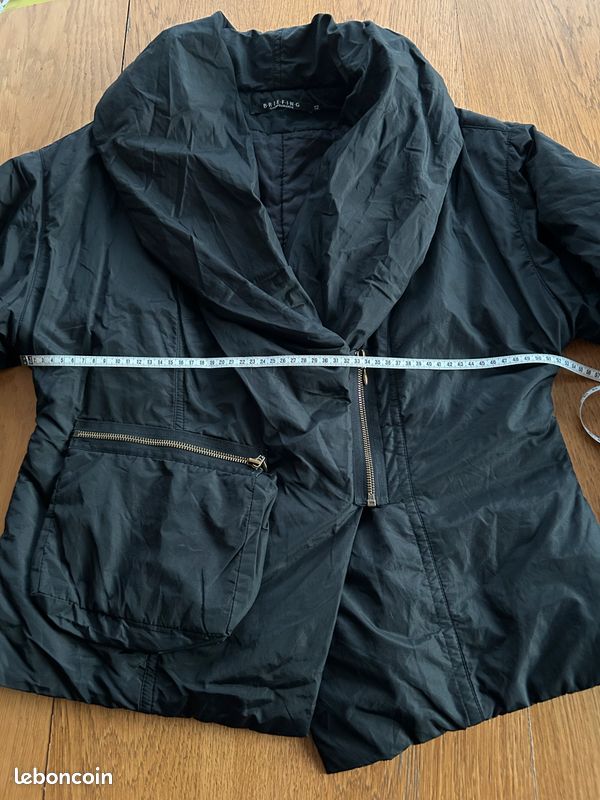 Veste anorak noire 40/42 (image 9)