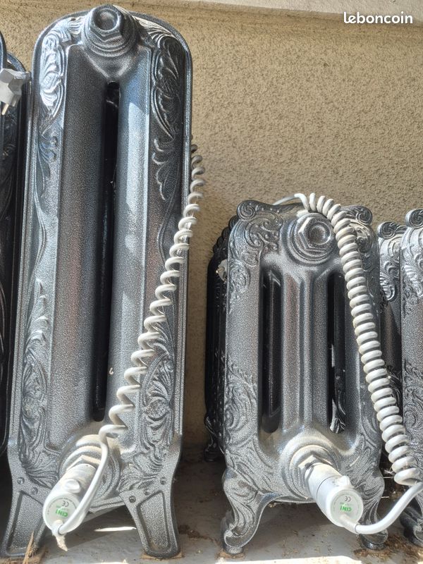 Radiateur electrique style baroque fleurie (image 1)