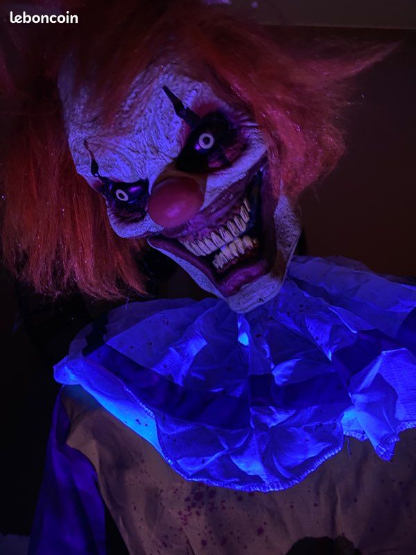 Clown Animatronic Halloween Lumineux et sonore 🤡 (image 2)