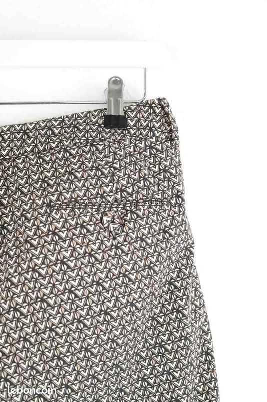 Pantalon droit en coton noir - Max Mara (image 3)