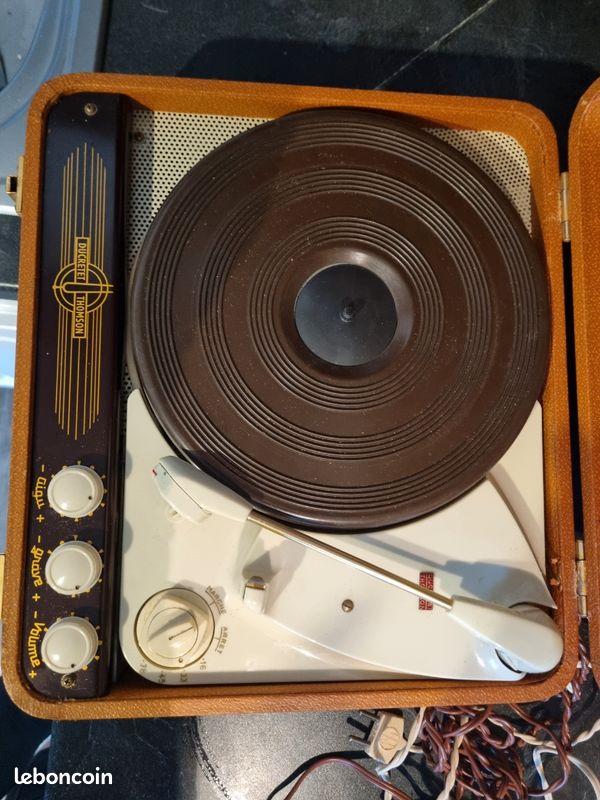 Electrophone Tourne disque France électronique - Photo, audio & vidéo