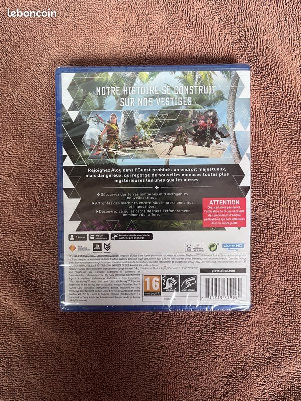 Jeu PS5 Horizon 2 Forbidden West - Neuf Sous Blister, édition Standard