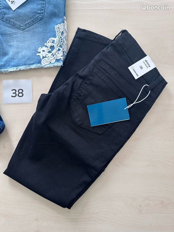 Jupe-short Golf Lady Hagen Contrôle Ventre, Bleu à Carreaux, Taille XXL, Neuf