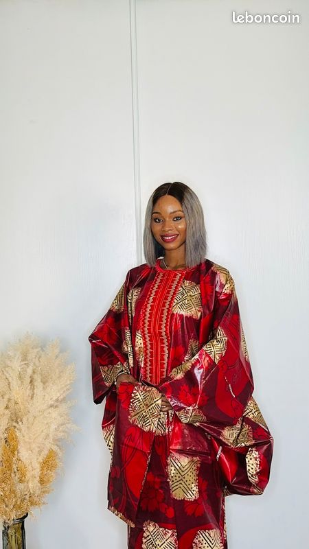 Boubou en bazin Vêtements