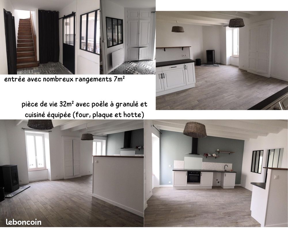 Maison 4 pièces 78 m² · à La Caillère-Saint-Hilaire · 78 m² · 598 €/mois