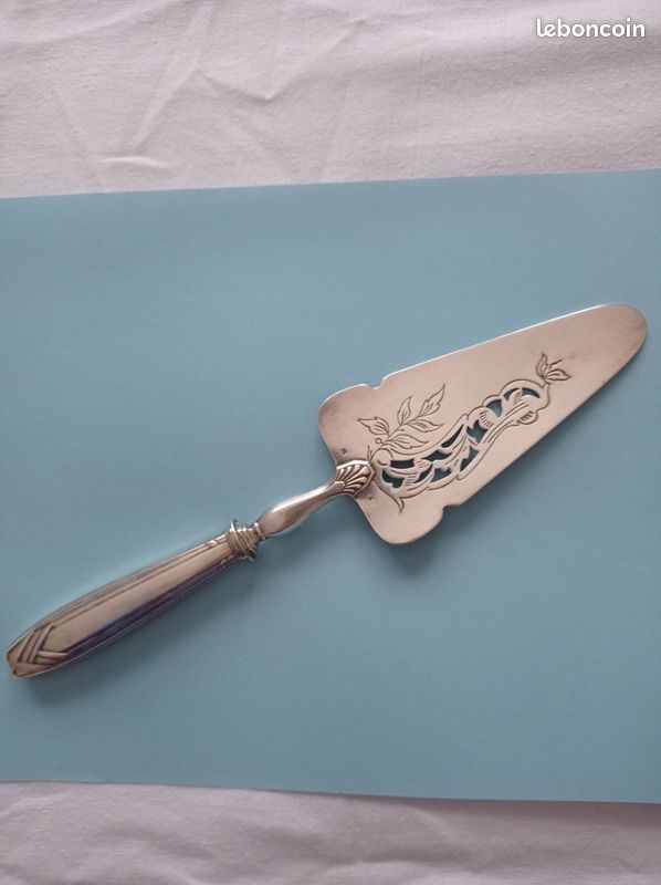Pelle à Tarte Vintage 1930-1950 – Bakélite Et Inox, Avec Sa Boîte D'origine