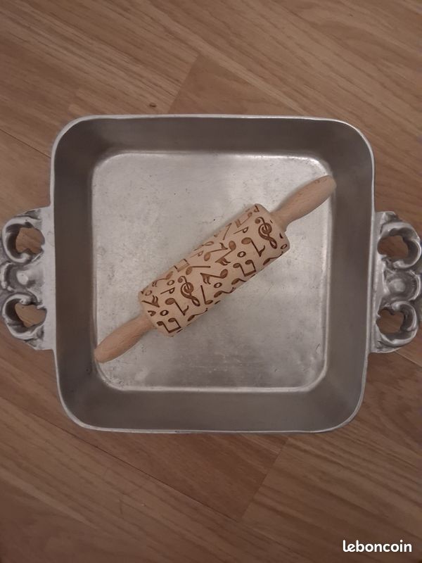 Rouleau à patisserie qui fait des notes de musique sur votre pâte / pour passionné de musique (image 2)