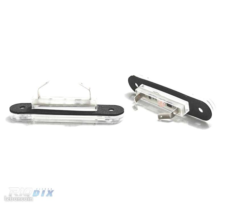 POPMOTORZ LED Éclairage Plaque Immatriculation Mercedes - 2 Pièces Canbus Sans Erreur Blanc Xenon