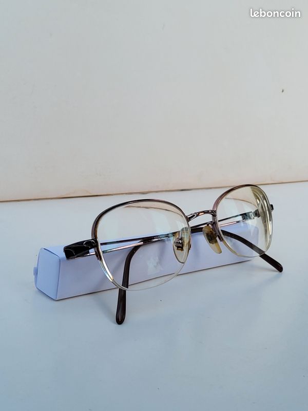 Monture de lunettes vintage Nina Ricci NR 2137 dorée / violette (image 16)
