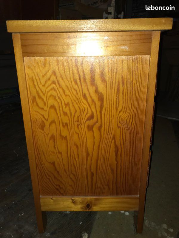 Lit en pin 1 personne et commode (image 4)