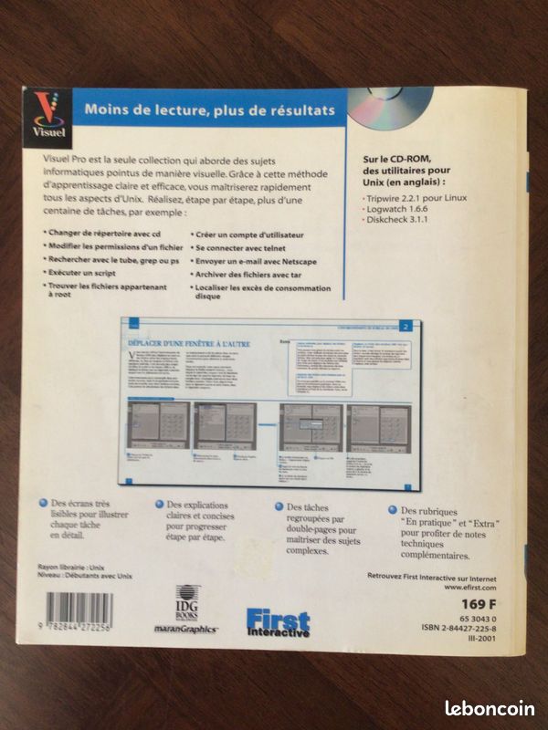 đ Unix, visuel pro pour maĂźtriser lâenvironnement Unix (sans le CD-ROM) (image 2)