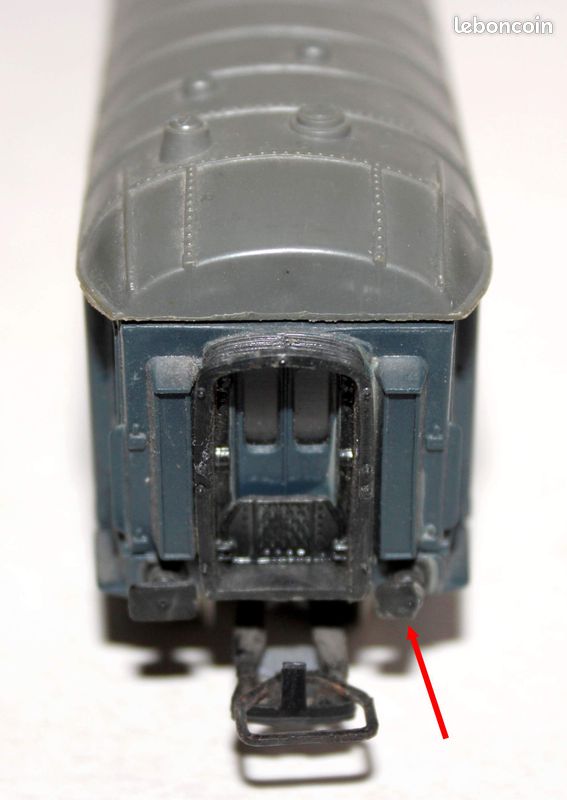 Jouef 1/87 ho 862 voiture voyageur wagon lits sncf ciwl 3933 express type y, aménagé - Collection