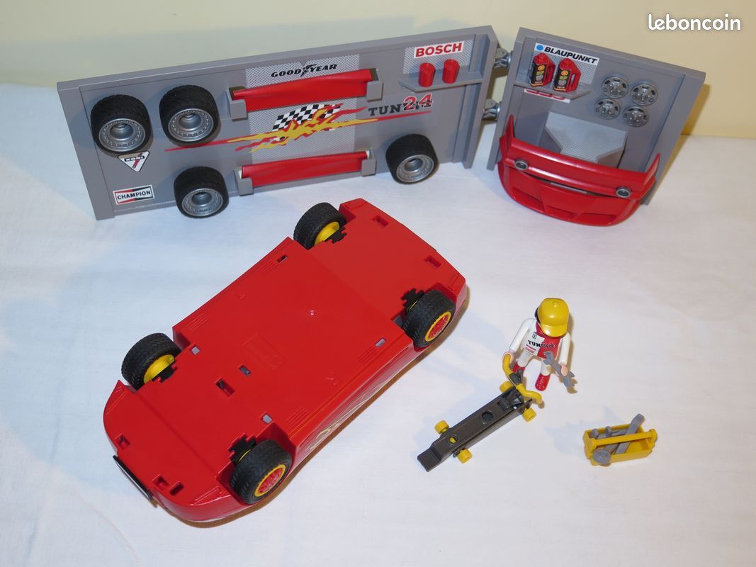 Charette Playmobil Playmobil Vie Quotidienne Mur De Tunning 4321