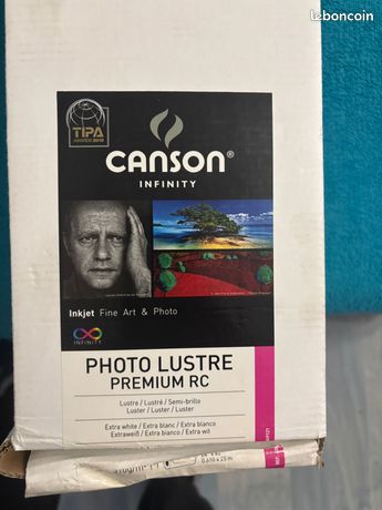 Papier Photo Canson Infinity Lustre Premium RC A3 25 feuilles - Papier d'impression | fnac Belgique