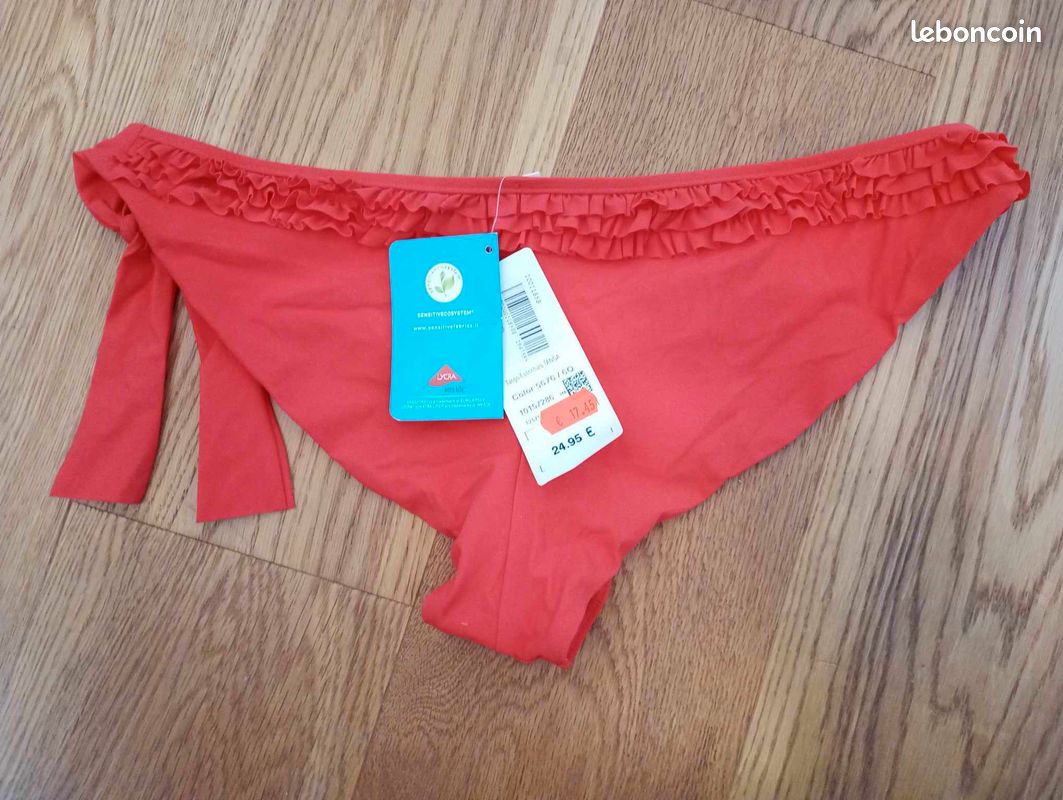 Bas De Maillot De Bain Sloggi Taille 44 - Neuf Avec étiquette - Couleur Orange