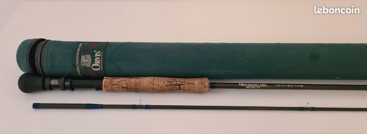 Canne à mouche Orvis Silver Label TL Mid Flex 6.5 – état neuf - Sport & Plein air