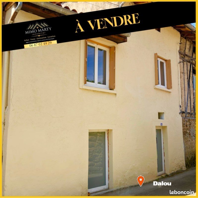 Maison 4 pièces 83 m² · à Dalou · 83 m² · 105 000 €