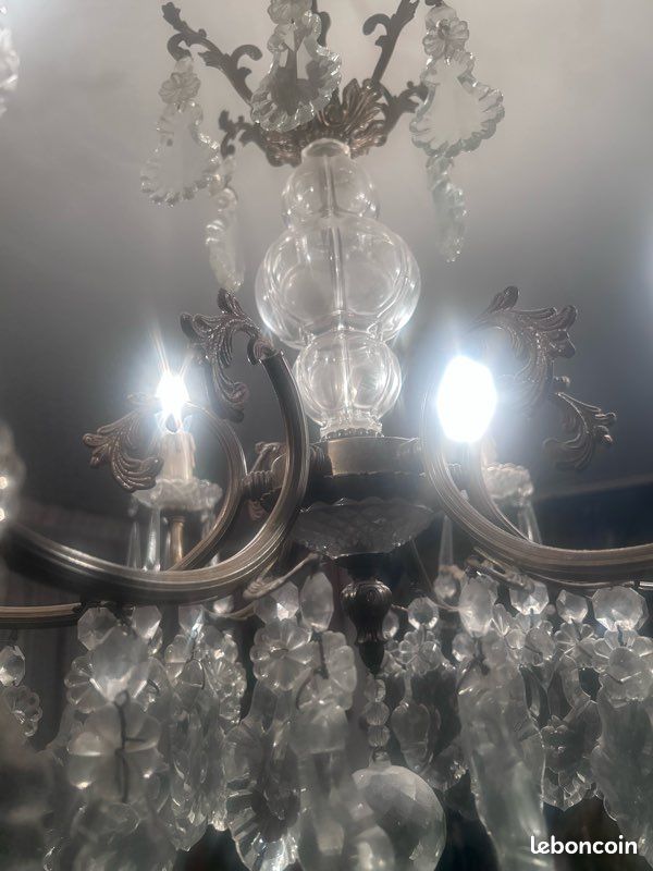 Lustre ancien style Louis XV (image 3)