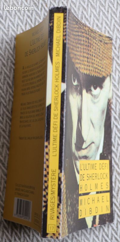 "l'ultime défi de Sherlock Holmes de Michael Bibdin N° 17 Rivages /Noir (image 2)
