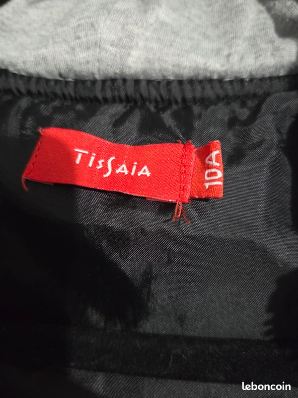 Veste enfant noire 10 ans (image 3)