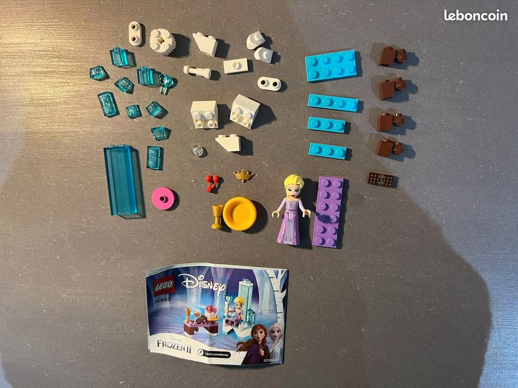 Lego Disney La reine des neiges - Le Trône D'hiver D'Elsa - Frozen - 30553 (image 2)