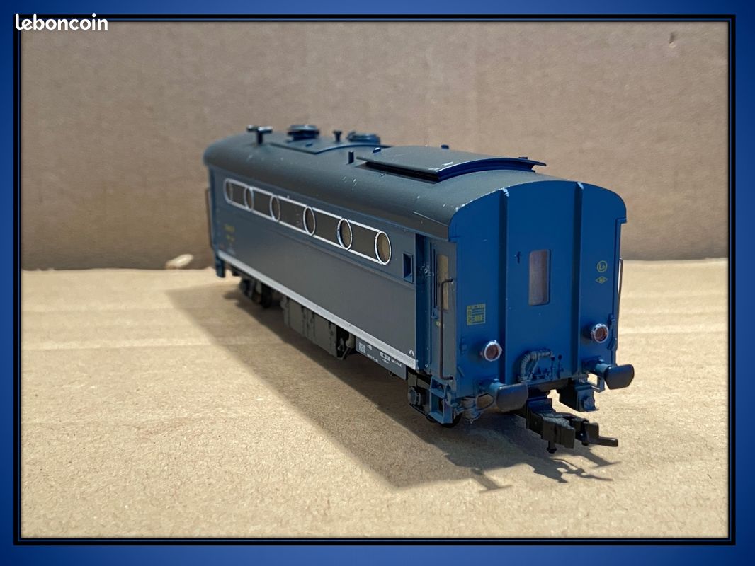 JOUEF HO FOURGON chaudière bleu C 922 pour locomotive 67000 # 5467 EUR