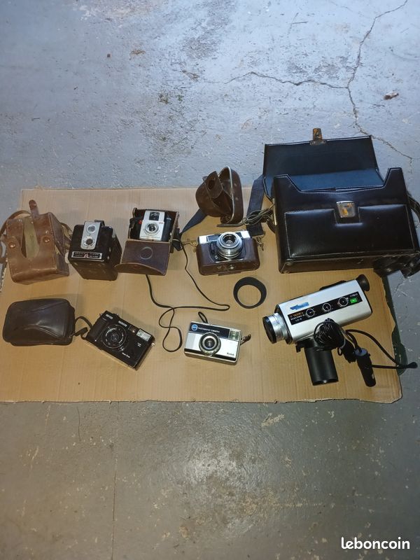 Lot D'appareils Photo Anciens Vintage - Marque Agfa - Occasion