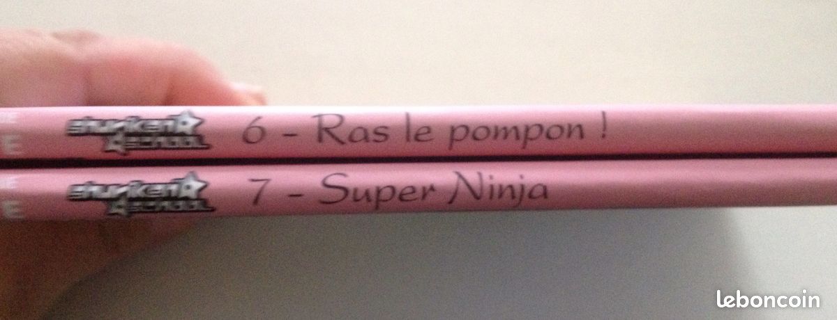 Lot 2 livres "Shuriken School" (image 3)