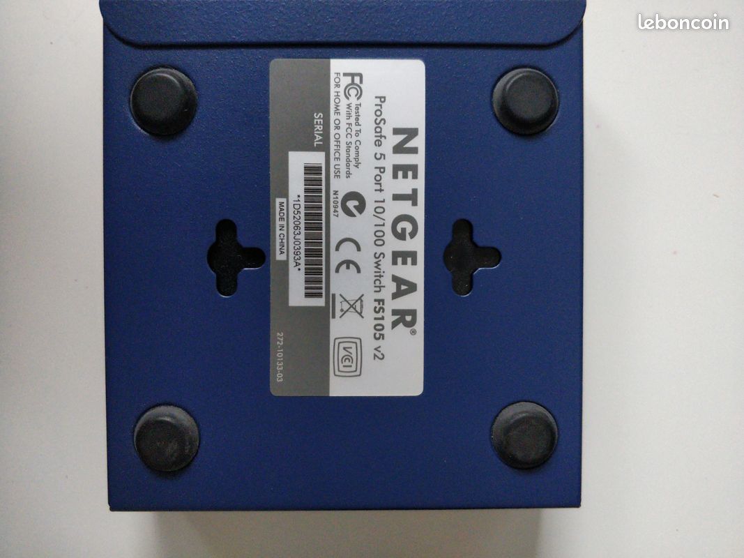 Switch Netgear ProSafe FS105 v2 (image 2)