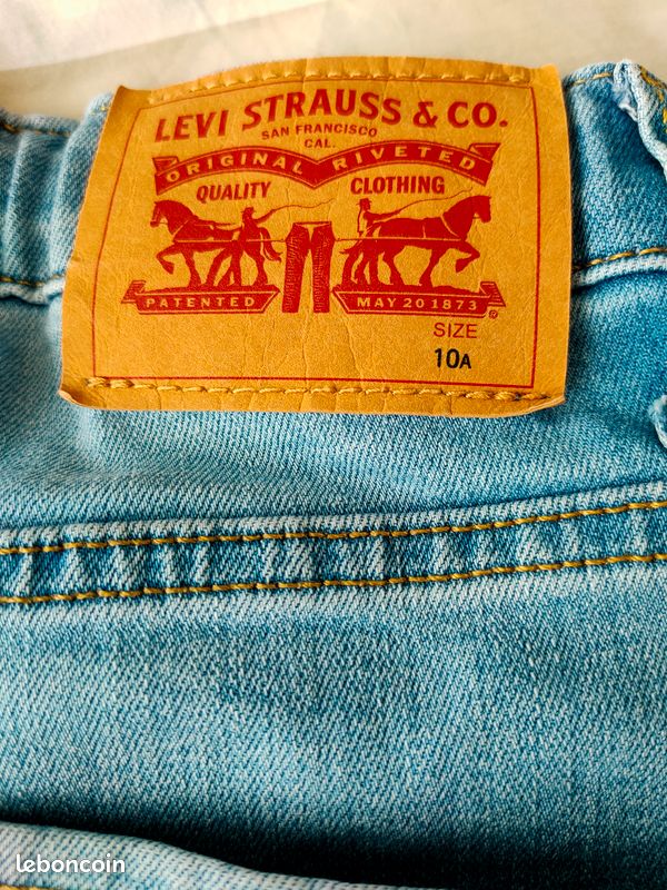 Lot 2 pantalons 10 ans (image 7)