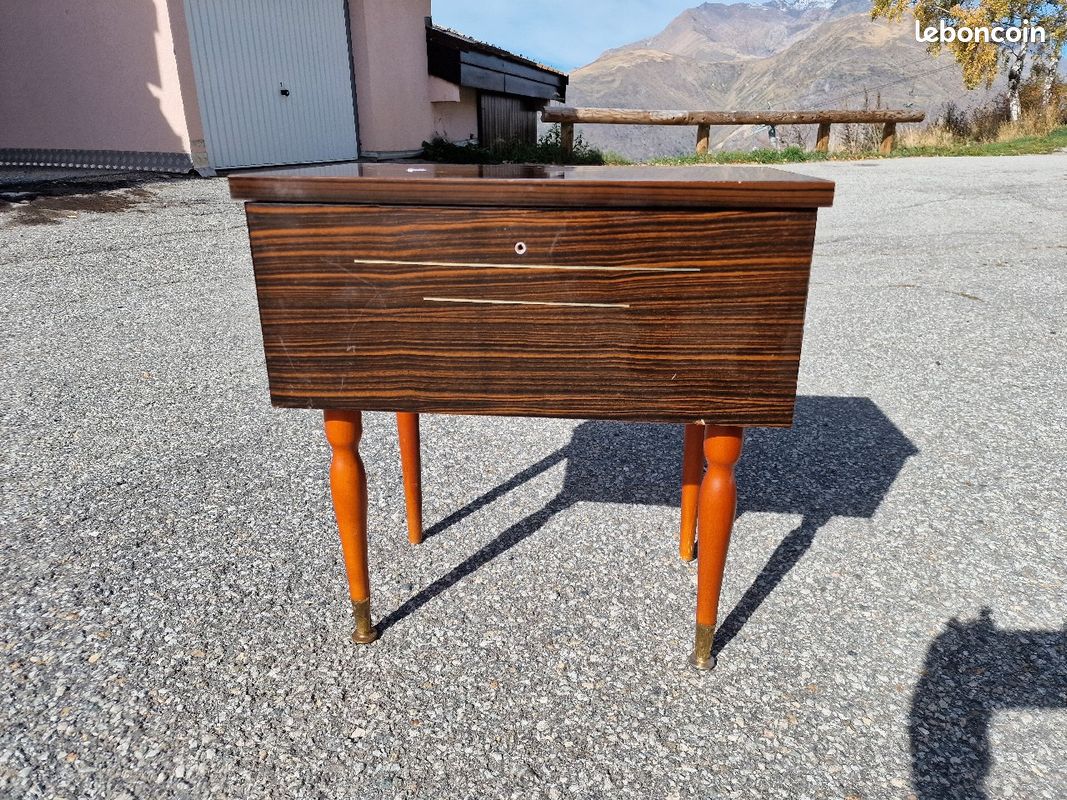 Table de nuit chevet Vintage (image 1)
