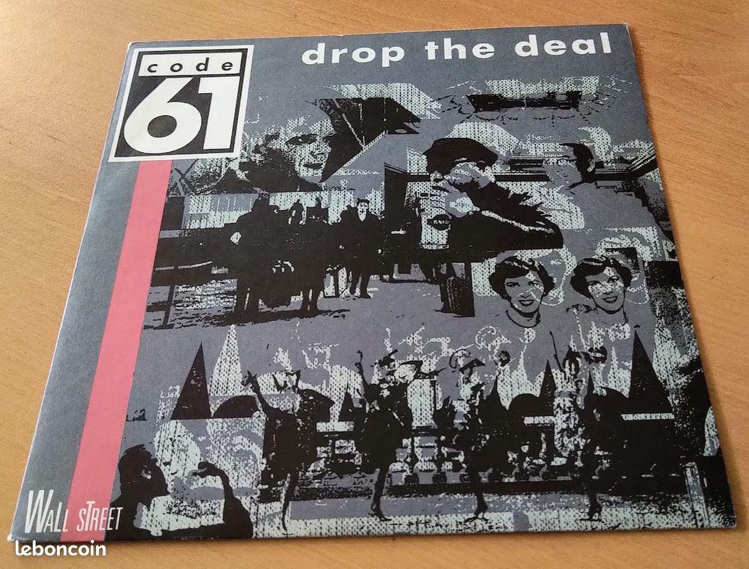 Code 61 : drop the deal (vinyle 45 tours) NEUF (image 1)