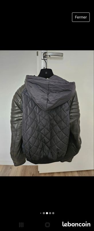 Veste en cuir givenchy neuve (image 2)