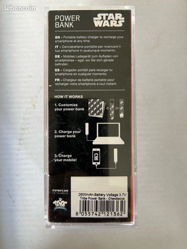 Batterie externe star wars neuf Accessoires téléphone Objets